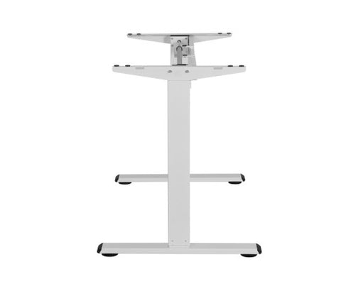 Image of Motorised Electric Adjustable Desk Frame White