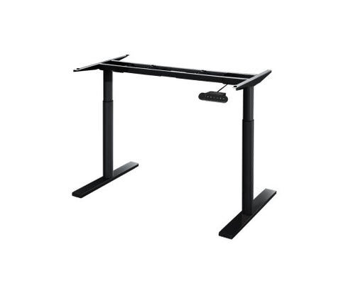 Image of Electric Motorised Automatic High Adjustable Standing Desk Frame 125kg