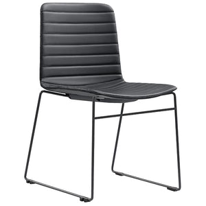 Mia Upholstered Visitor Reception Chair with Optional Arms