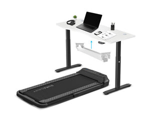 Lifespan Fitness Treadmill with ErgoDesk Automatic Standing Desk 1500mm