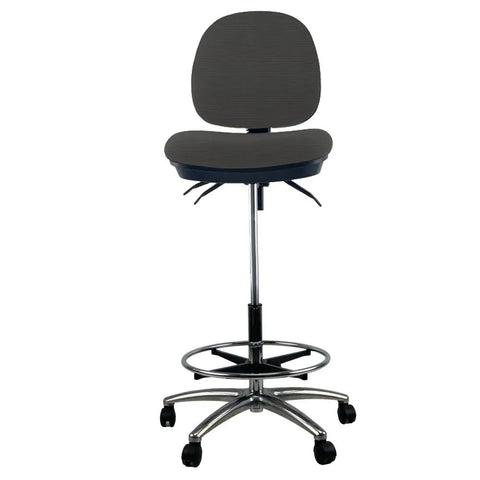 Image of Daze Medium Back Drafting Office Chair Stool