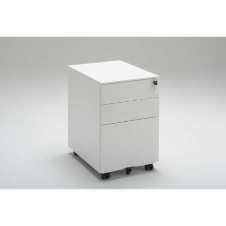 Image of Metal Mobile 2 Drawer & 1 File Drawer Pedestal - Buy Online Now At Active Offices
