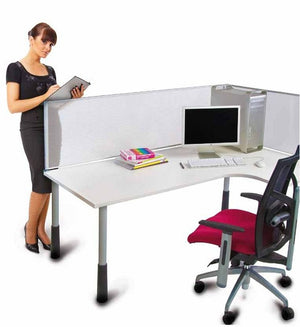 Ice Translucent Screen Divider Wall Privacy Partition For Your Office - Buy Online Now At Active Offices