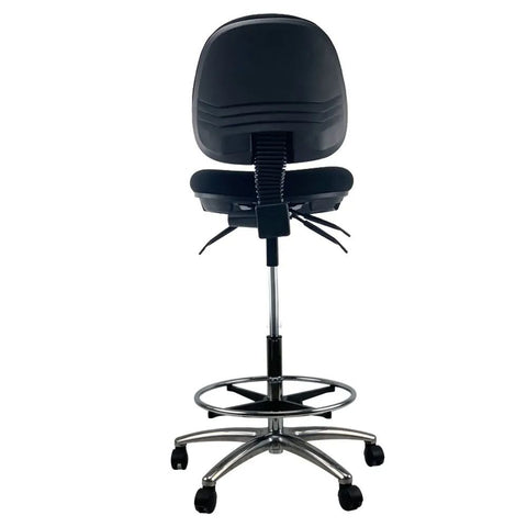 Image of Daze Medium Back Drafting Office Chair Stool