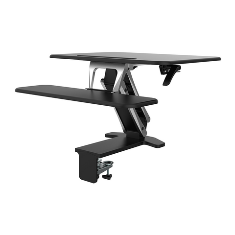 Image of Arise Compulator Height Adjustable Standing Desk Converter Riser + Anti Fatigue Mat - Buy Online Now At Active Offices