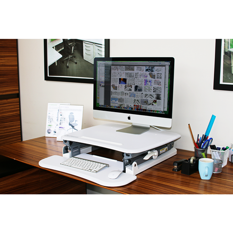 Image of Arise Deskalator Workstation With Free Anti-Fatigue Standing Mat - Buy Online Now At Active Offices