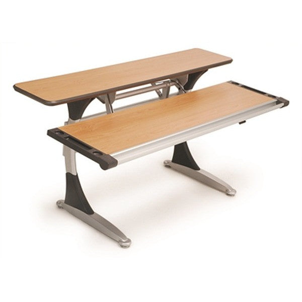 Standing Split Desk Split Surface Height Adjustable Stand Up Workstation – Office Furniture ...
