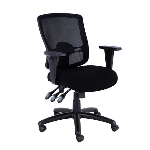 Image of Wrangler Mid Back Ergonomic Office Desk Chair