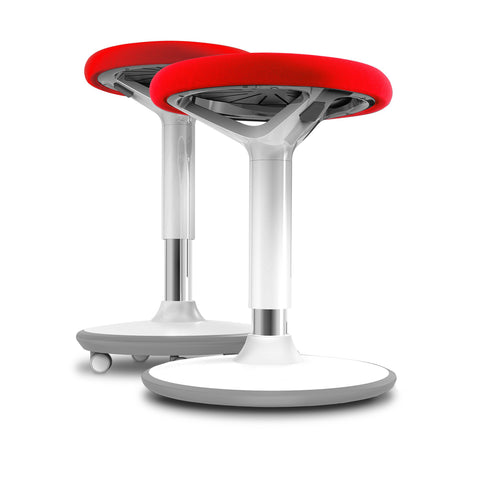 Image of Fangle Swivel Mobile Height Adjustable Active Stool - Buy Online Now At Active Offices