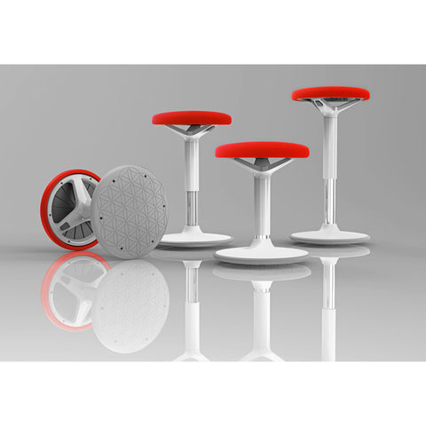 Image of Fangle Perch Height Adjustable Active Stool - Buy Online Now At Active Offices
