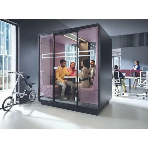 Image of Hush 4 Person Office Acoustic Meeting Pod