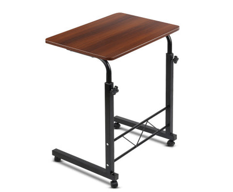 Image of Portable Height Adjustable Wooden Office Desk