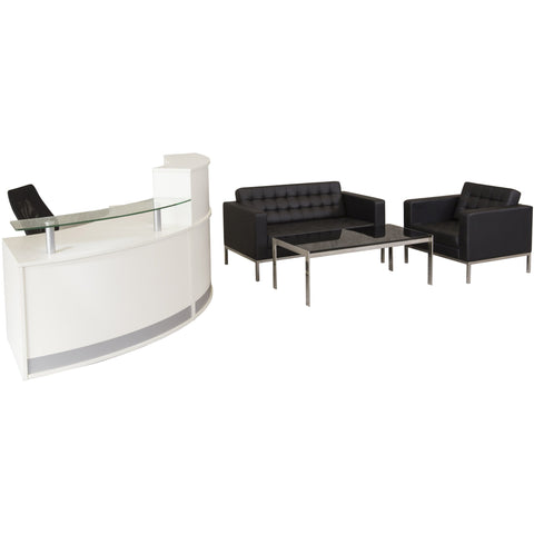 Image of Venus 3 Seater Reception Lounge - Buy Online Now At Active Offices