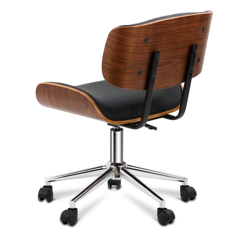 Image of Modern Executive Walnut Office Desk Chair - Buy Online Now At Active Offices