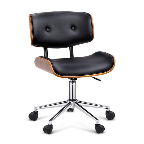 Image of Modern Executive Walnut Office Desk Chair - Buy Online Now At Active Offices