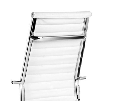 Image of Eames Replica Office Chair Computer Seating Mid High Back White or Black - Buy Online Now At Active Offices