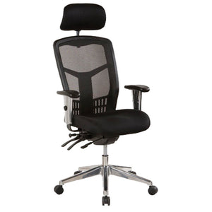 Ergonomic Mesh Oyster Multi Shifting Office Chair - Buy Online Now At Active Offices