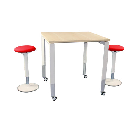 Image of Oblique Meeting Table For Reception Or Office Space