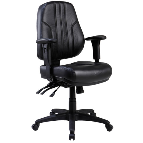 Image of Ergonomic Rover Heavy Duty Multi Shifting Office Chair 140kg Weight Limit - Buy Online Now At Active Offices