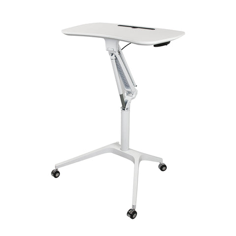 Image of Height Adjustable Portable Laptop Trolley Desk - Buy Online Now At Active Offices