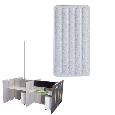 Image of Seachange Recycled Plastic PET Curved & Straight Screen Partition Divider Walls. - Buy Online Now At Active Offices