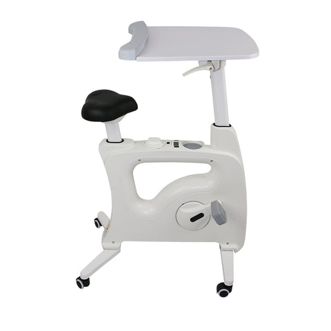 Image of Fitness Office Spin Desk Bike with Laptop Tray - Buy Online Now At Active Offices