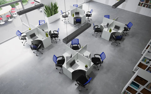 Image of ISO Study Nook Social Distancing Desks