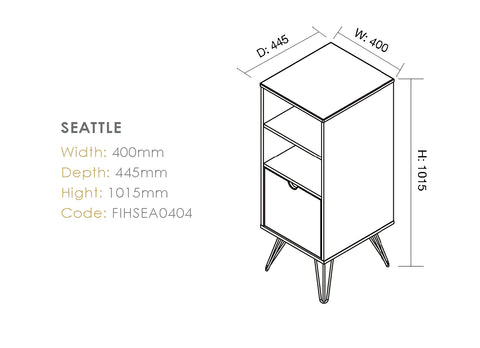 Image of Stylish Seattle Office Storage Cabinet