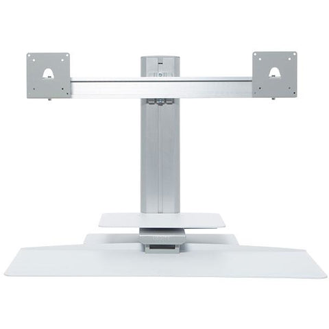 Image of Uprite Dual Monitor Standing Desktop Workstation - Buy Online Now At Active Offices