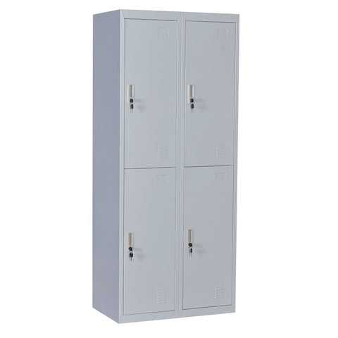Image of Four-Door Office Gym Shed Storage Locker - Buy Online Now At Active Offices