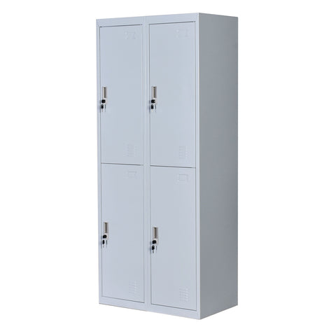 Image of Four-Door Office Gym Shed Storage Locker - Buy Online Now At Active Offices