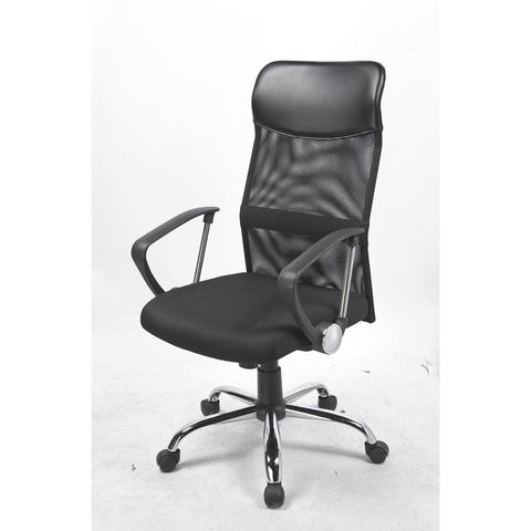 Image of Ergonomic Mesh PU Leather Office Chair - Buy Online Now At Active Offices