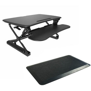 Arise Deskalator Workstation With Free Anti-Fatigue Standing Mat - Buy Online Now At Active Offices