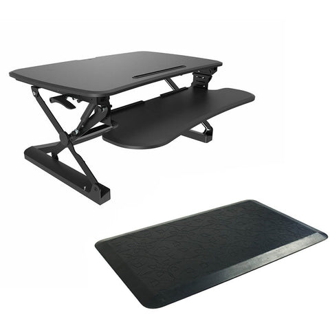 Image of Arise Deskalator Workstation With Free Anti-Fatigue Standing Mat - Buy Online Now At Active Offices