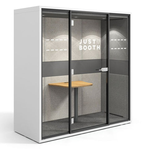 Image of Justbooth Acoustic Sound Proof Office Working Pods