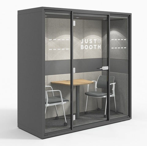 Image of Justbooth Acoustic Sound Proof Office Working Pods