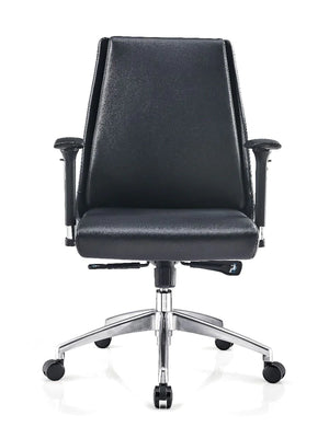 McKinley Ergonomic Executive Mid Back PU Leather Chair Office Boardroom