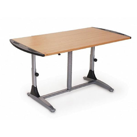 Image of Total Lift Manual Height Adjustable Standing Desk - Buy Online Now At Active Offices