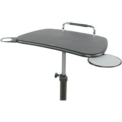 Image of Height Adjustable Laptop Trolley Standing Desk. - Buy Online Now At Active Offices